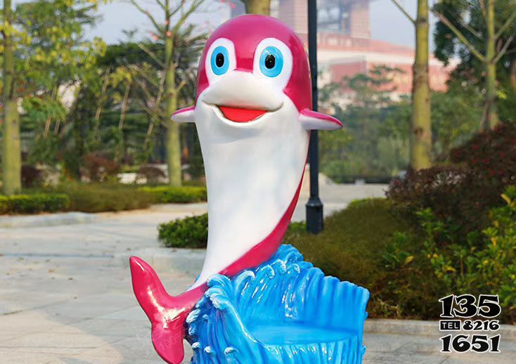 座椅雕塑-海洋館戶外卡通玻璃鋼海豚座椅景觀擺件 座椅雕塑-海洋館戶外卡通玻璃鋼海豚座椅景觀擺件