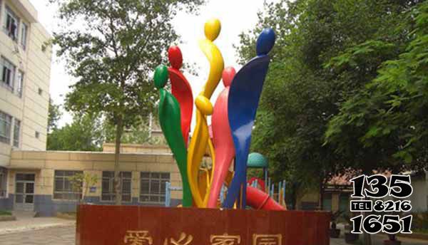 愛心雕塑-小區(qū)創(chuàng)意抽象玻璃鋼彩繪愛心雕塑 愛心雕塑-小區(qū)創(chuàng)意抽象玻璃鋼彩繪愛心雕塑高清圖片