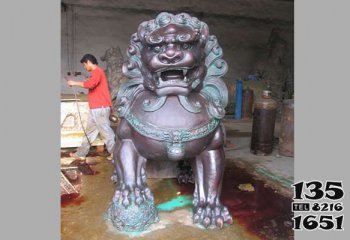 全新上市！北京大型獅子銅雕，只為給您展現真正的質量