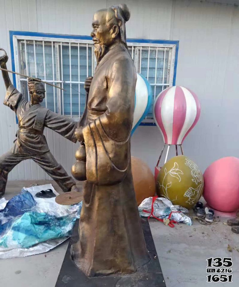 華佗雕塑-戶外古代人物名醫(yī)銅雕華佗雕塑 華佗雕塑-戶外古代人物名醫(yī)銅雕華佗雕塑