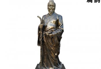 扁鵲銅雕像-扁鵲銅雕像，古代名醫(yī)扁鵲銅雕